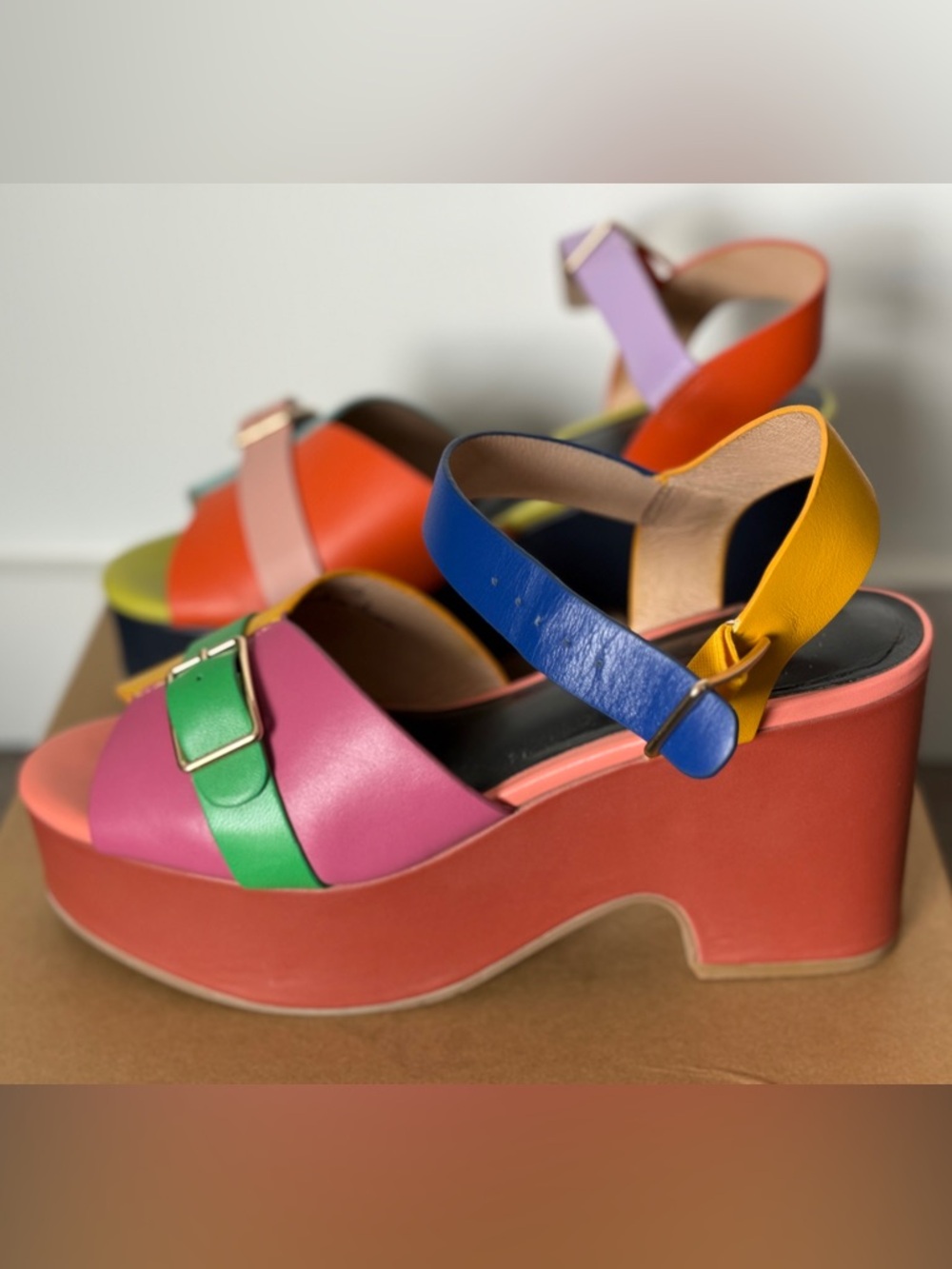 Charlotte Stone “Raf” platform sandals - Picture 6 of 13